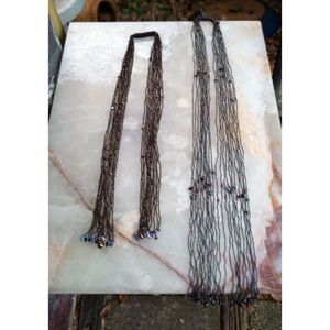 Seed Bead Belts / Tassel Necklaces